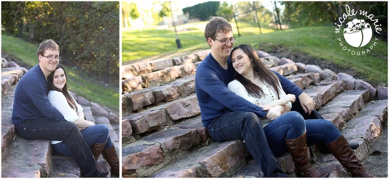 05 D+L engagement couple love portrait sioux falls sd photography