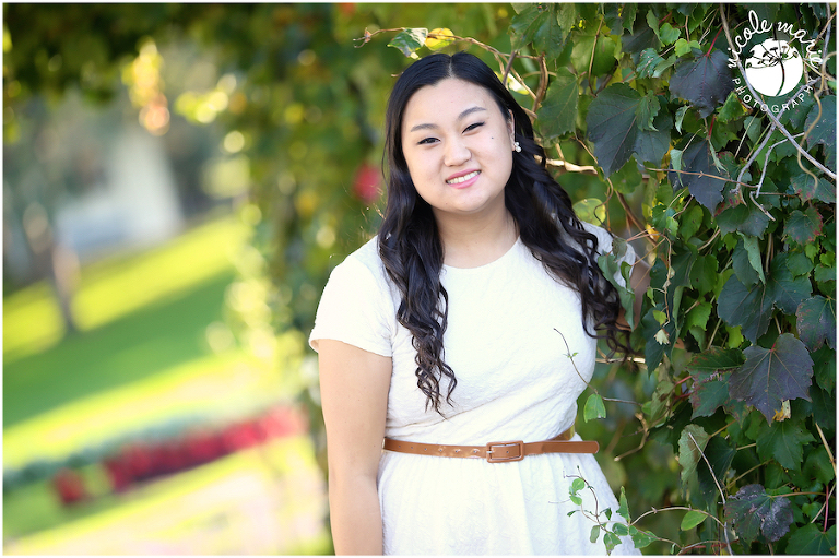 09 anna senior girl flowers portrait sioux falls sd photography