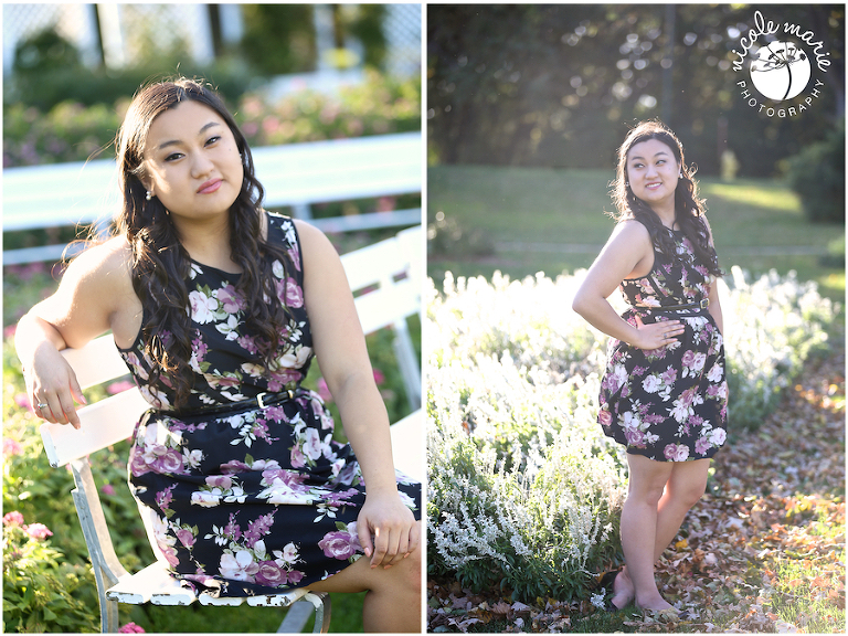 12 anna senior girl flowers portrait sioux falls sd photography