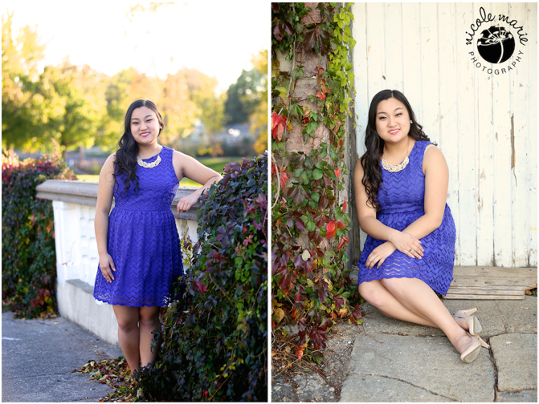 16 anna senior girl flowers portrait sioux falls sd photography