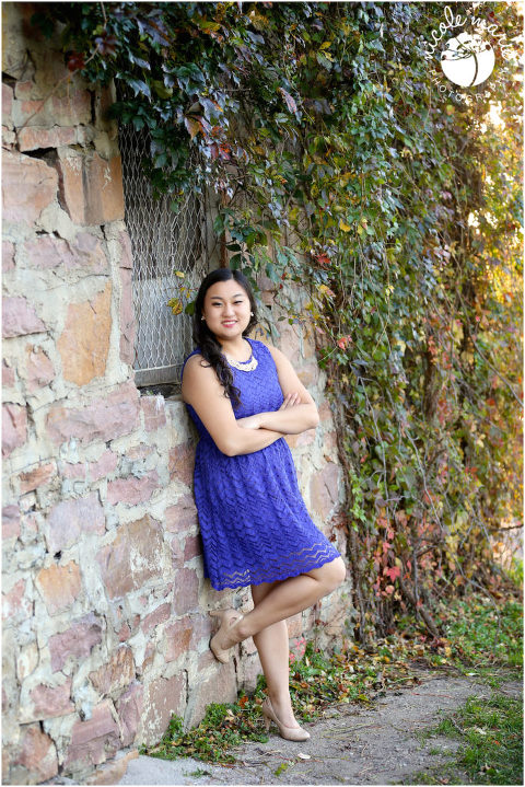 18 anna senior girl flowers portrait sioux falls sd photography