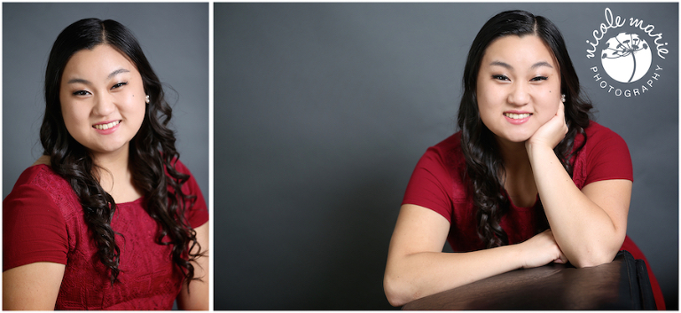 22 anna senior girl flowers portrait sioux falls sd photography