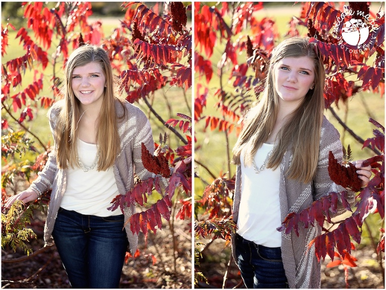 12 Autumn senior girl portrait sioux falls sd photography