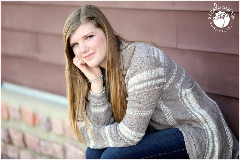 19 Autumn senior girl portrait sioux falls sd photography