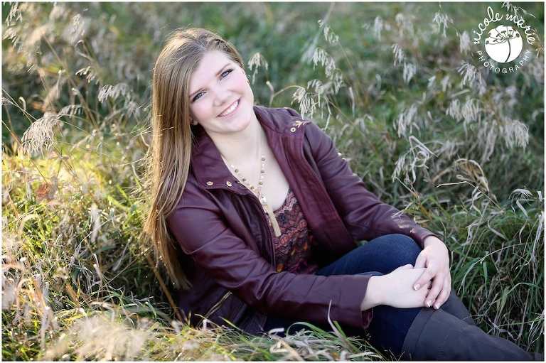 25 Autumn senior girl portrait sioux falls sd photography