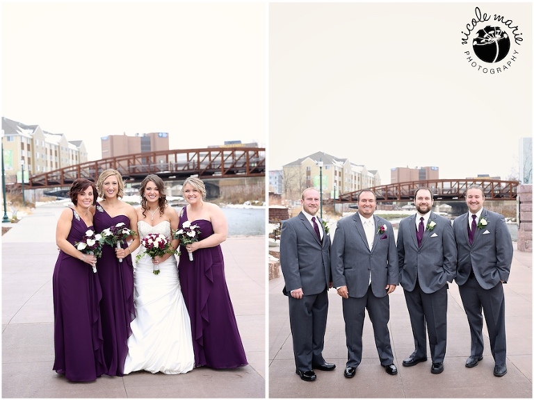 26 Guck winter wedding couple love portrait sioux falls sd photography