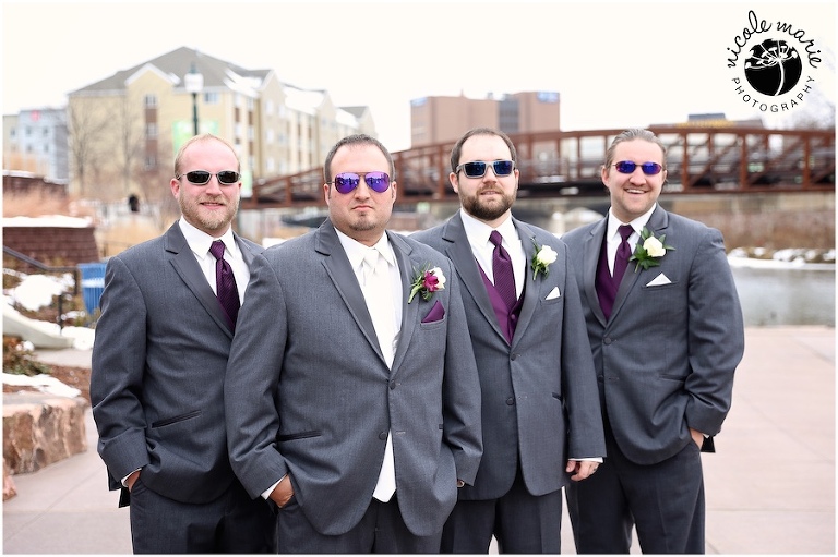 27 Guck winter wedding couple love portrait sioux falls sd photography