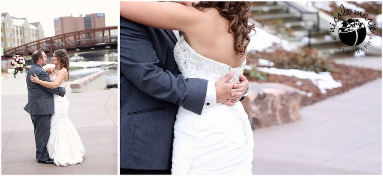 31 Guck winter wedding couple love portrait sioux falls sd photography