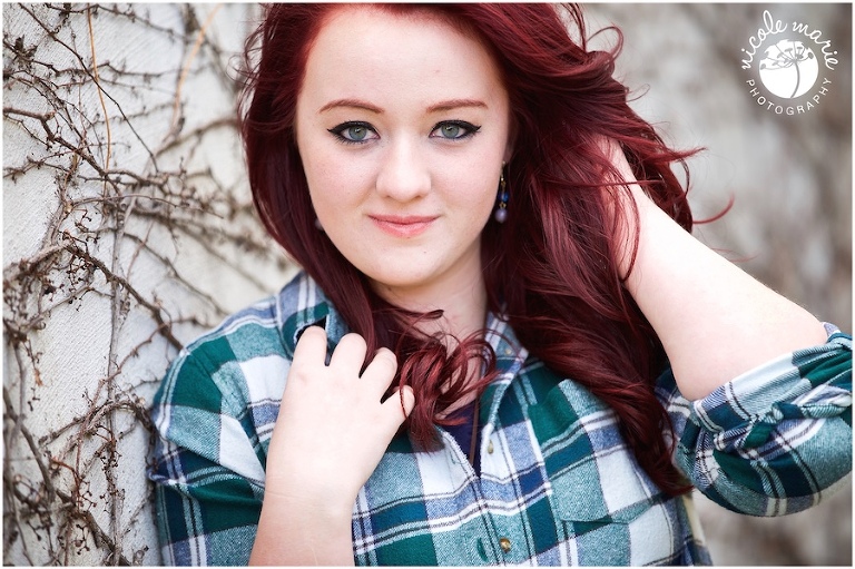 06 Alleysia senior girl spring portrait sioux falls sd photography