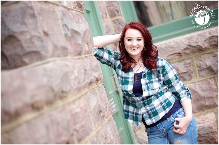 08 Alleysia senior girl spring portrait sioux falls sd photography