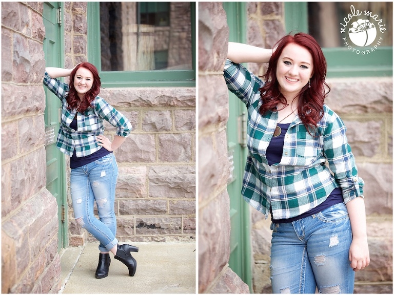09 Alleysia senior girl spring portrait sioux falls sd photography