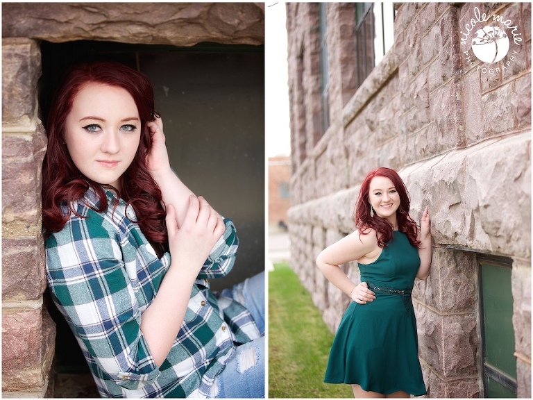 11 Alleysia senior girl spring portrait sioux falls sd photography
