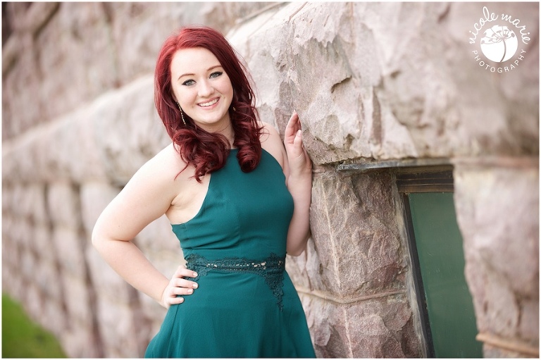 12 Alleysia senior girl spring portrait sioux falls sd photography