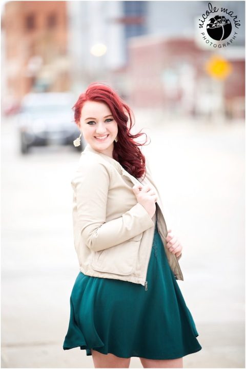 14 Alleysia senior girl spring portrait sioux falls sd photography