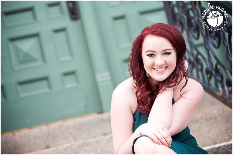 18 Alleysia senior girl spring portrait sioux falls sd photography