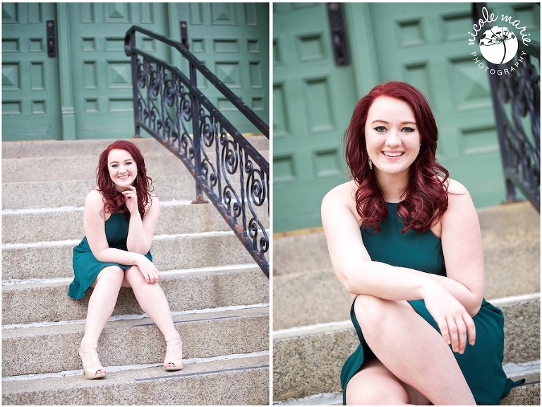 19 Alleysia senior girl spring portrait sioux falls sd photography