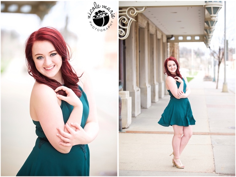 20 Alleysia senior girl spring portrait sioux falls sd photography