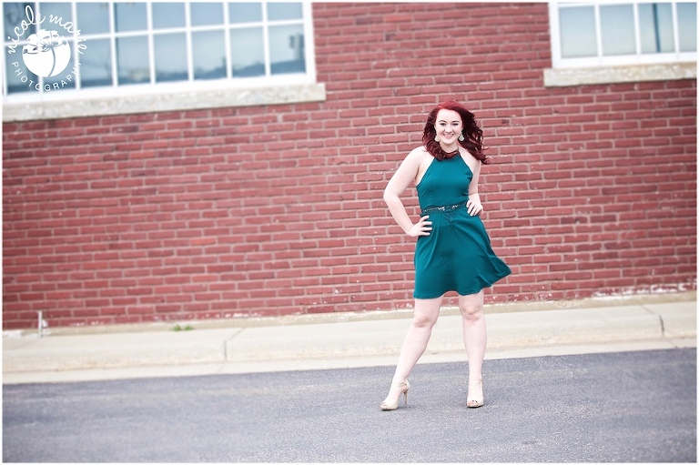 22 Alleysia senior girl spring portrait sioux falls sd photography