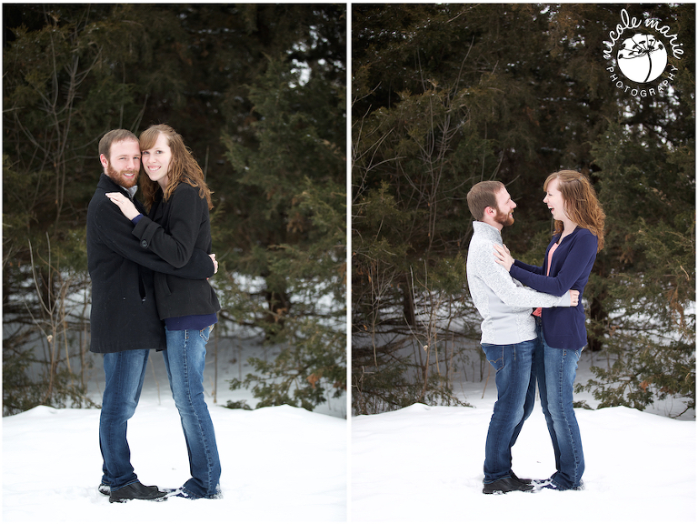 09 N+K engagement couple love winter portrait sioux falls sd photography