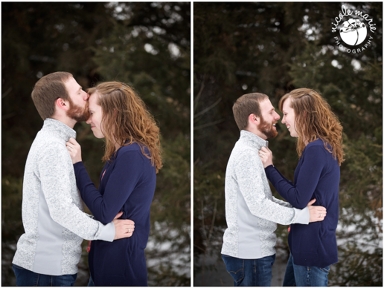 10 N+K engagement couple love winter portrait sioux falls sd photography