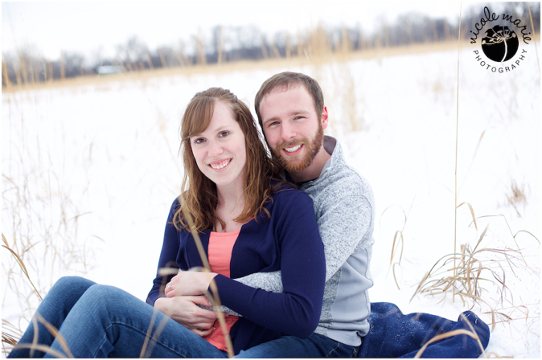 13 N+K engagement couple love winter portrait sioux falls sd photography