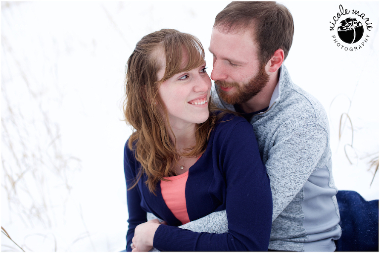 15 N+K engagement couple love winter portrait sioux falls sd photography