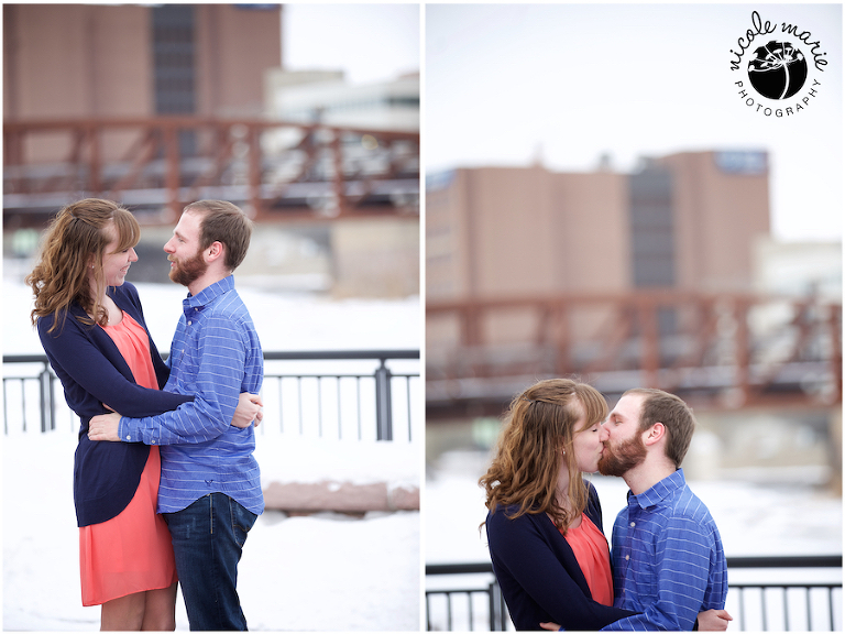 20 N+K engagement couple love winter portrait sioux falls sd photography