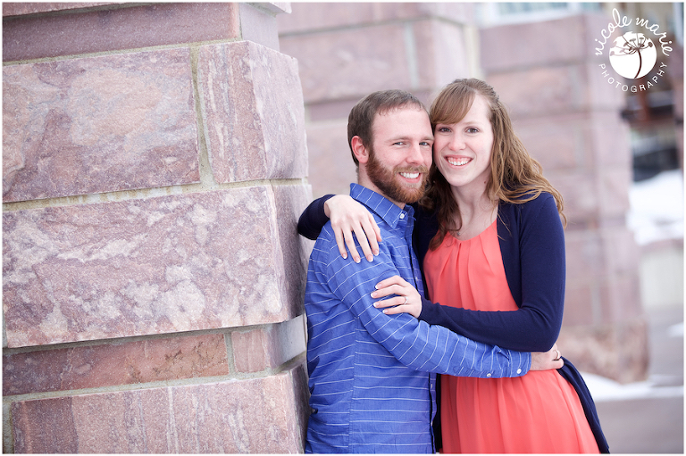 23 N+K engagement couple love winter portrait sioux falls sd photography