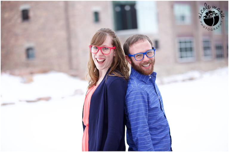 25 N+K engagement couple love winter portrait sioux falls sd photography