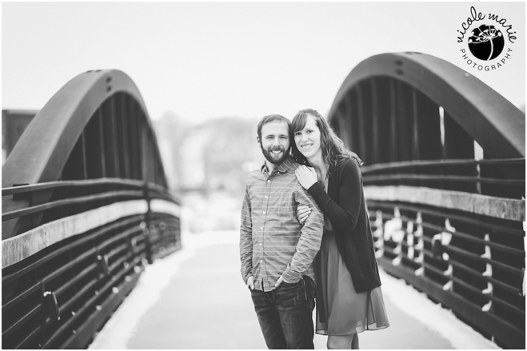 30 N+K engagement couple love winter portrait sioux falls sd photography