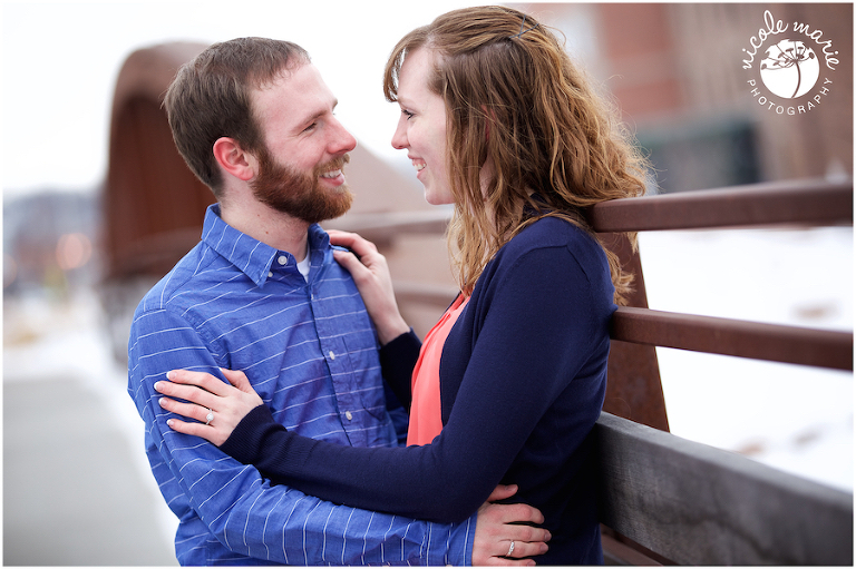 33 N+K engagement couple love winter portrait sioux falls sd photography
