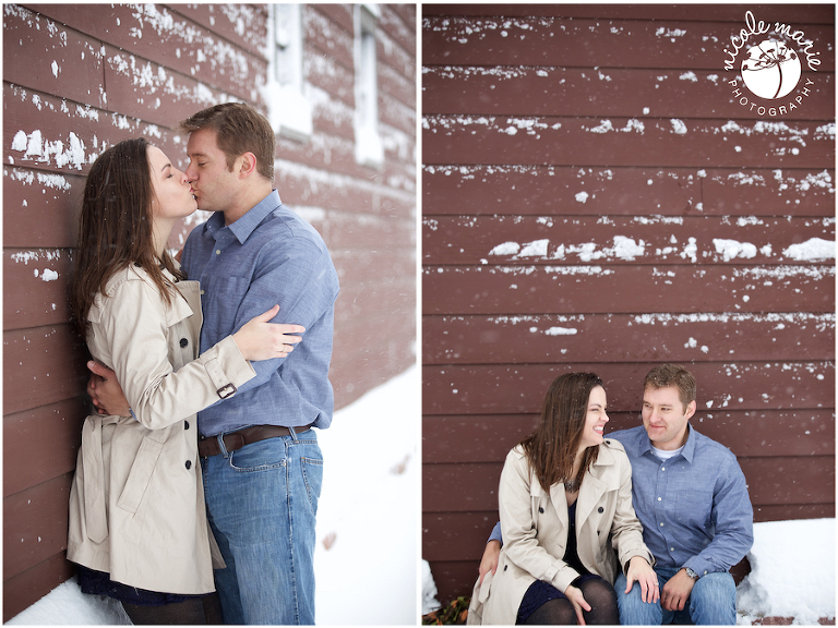 15 C+M engagement couple love winter portrait sioux falls sd photography