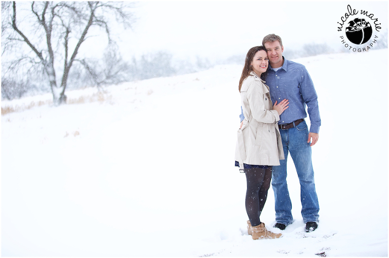 19 C+M engagement couple love winter portrait sioux falls sd photography