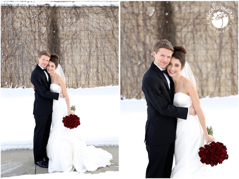 11 Olson wedding couple love winter portrait sioux falls sd photography