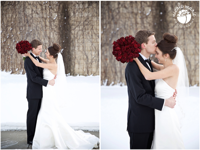 14 Olson wedding couple love winter portrait sioux falls sd photography