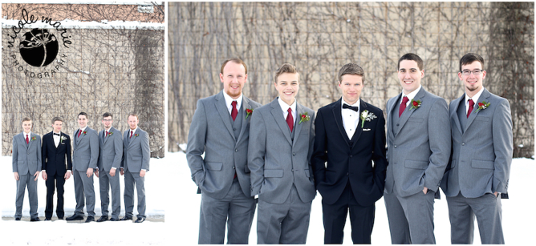 21 Olson wedding couple love winter portrait sioux falls sd photography