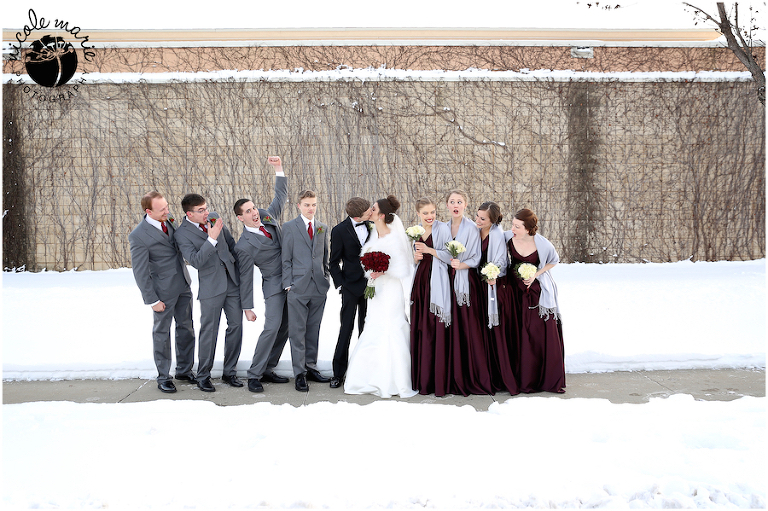 23 Olson wedding couple love winter portrait sioux falls sd photography