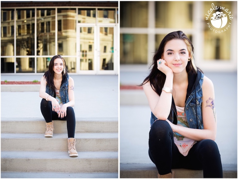 02 Emily senior girl spring portrait sioux falls sd photography