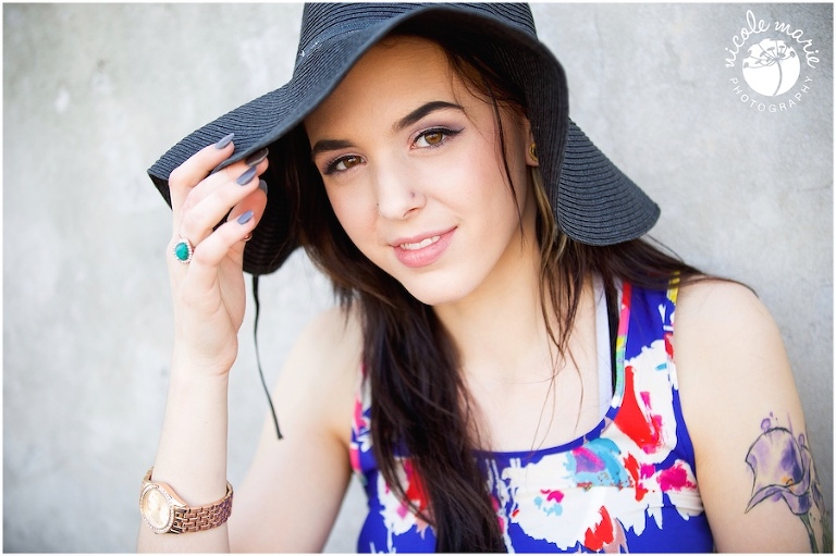 18 Emily senior girl spring portrait sioux falls sd photography