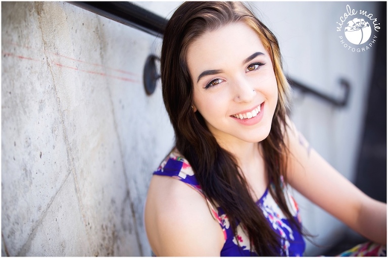 19 Emily senior girl spring portrait sioux falls sd photography