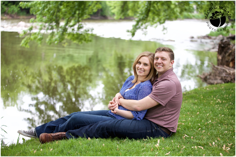 08 M+M engagement couple love spring portrait sioux falls sd photography